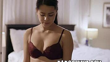 whoa, alina lopez gets impregnated cowgirl style by boss 😍🔥
