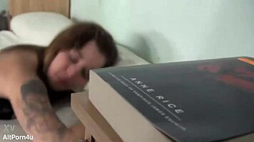 brunette lesbian witches finger lick pussy orgasm with toys