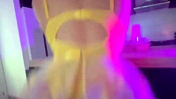 kitchen heats up as fitness goddess rides cock wildly