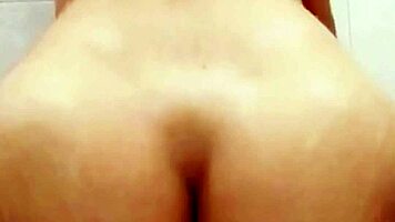Novinha brazilian anal rides huge cock squirting loud