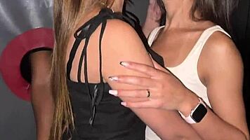 took my friend to swingers for monster cock creampie orgy