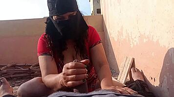 indian couple shares sensual homemade intimate moments in private setting