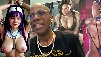 chained bubble butt teen rides huge dildo on train then church nun fuck