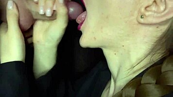 Horny Secretary Sucks Boss Dick New Years Office Facial