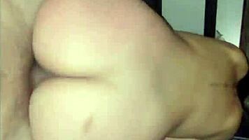 sexy latina's huge ass bounces wild on cock bedroom ride shaking