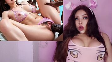 asian beauty takes first bbc anal creampie deep