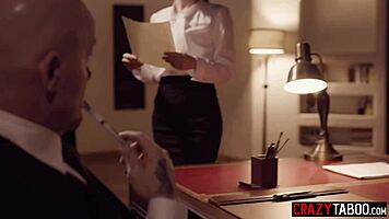 oh god my perfect ass craves boss's huge cock attention