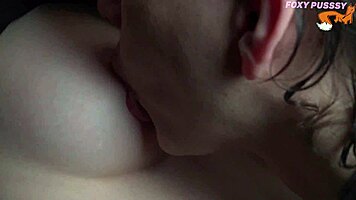 ever tasted nipples sucked this sensually?