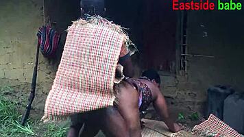 Forest Hunter, Pound This African Queen Deep Outdoors Right Now!
