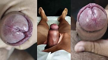 check my small dick jerks and neighbor's squirting pussy play 😍