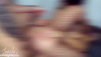 yo little whore lunita galactica swallows two cocks in dp ass worship squirt