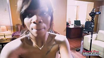 monae's sloppy rimjob and ass licking drives me wild!