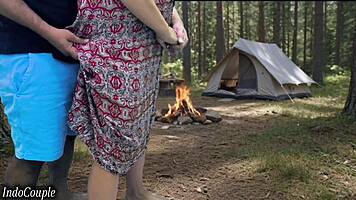 hey, can you believe this wife sneaks off to bang her boss deep in the woods?