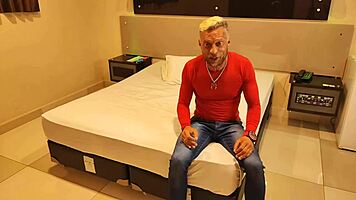 elisa santos interviewed in bed by vagninho before anal creampie pushback blast