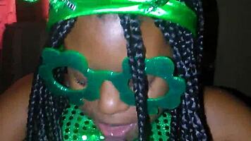 hey check this sloppy deepthroat on st patrick's day
