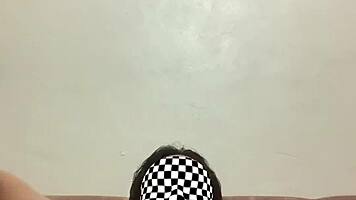 fresh out of shower, she dives into playful solo fingering fun