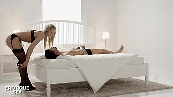 hungarian blonde sicilia indulges in sensual fantasy with massive cock riding wet pussy moaning tight