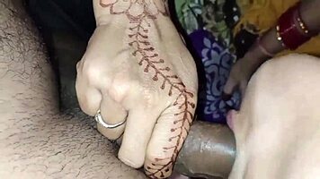 hey janvibhabhi delivers mind-blowing blowjob to her guy in best scene