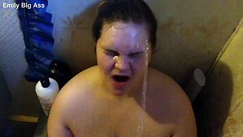 pissing hot streams all over my thirsty face