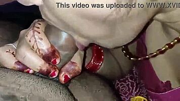 hey janvibhabhi delivers mind-blowing blowjob to her guy in best scene