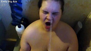 pissing hot streams all over my thirsty face