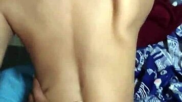 petite 18+ cutie bent over getting hardcore doggystyle facial from stud