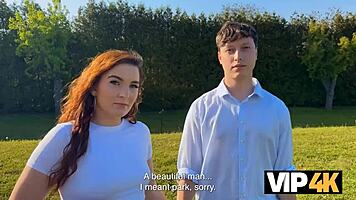 european babe cheats pondside pov sideways fuck with old friend watching