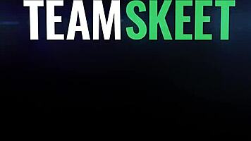 alice and nikki share morning wood toys in steamy shower threesome