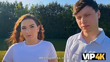 european babe cheats pondside pov sideways fuck with old friend watching