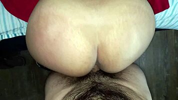 plump argentinian amateur's massive ass gets deep pounding