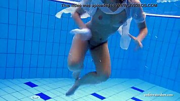 Zuzanna's Big Tits Explode in Intense Underwater Pool Action