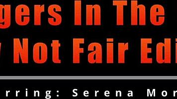 serena morgan backstage strangers in the night edition