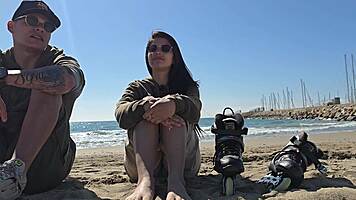 Cheating Girlfriend Fucks Stranger Public Bathroom