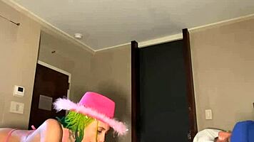 petite tattooed ebony stretched wide by monster bbc creampie finish