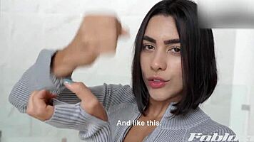 uhh i really wanna watch ya taste that hot cum, show me how ya love it