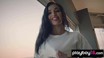 i strip my small tits bare posing sexy on pool table emily willis