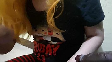 Fat dildo destroys sissy ass with huge gape!