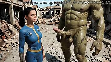 Virgin Girls Suck Mutant Cocks in Fallout Parody