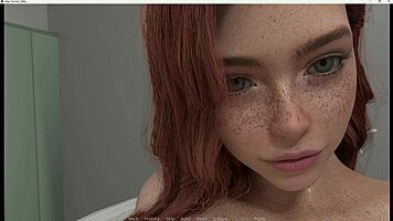 3D Hentai Niece Gets Monster Cock Pounded in Steamy Bathroom Fuck