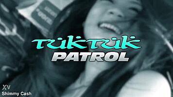 glasses-wearing asian teen 18+ surrenders mouth and pussy to older white guy