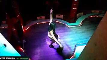 sexy coworker sucks cock and swallows hot facial cumshot