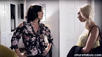 i feel the jealousy burning as wife krissy lynn watches hot babysitter chloe temple flirt with husband ryan