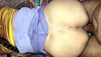 Tight young pussy stretched doggy style in intense closeup hardcore pounding