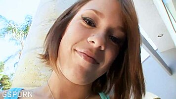 sexy teen nice ass wet pussy doggystyle riding cum ass