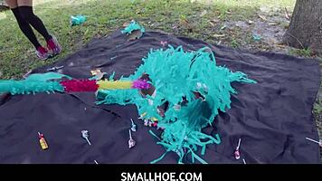 Petite Freya Von Doom Sophia Birthday Fuck Surprise