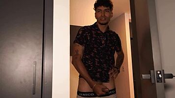 Young Man Spots Latina's Bedroom Secret And Steps In