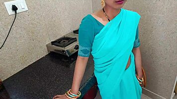 desi babe endures first brutal doggy pounding closeup