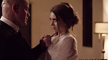 kinky milf secretary dominated pounded hard by boss office