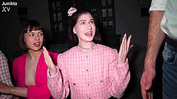 join the wild barbie sex dolls orgy with cumshots everywhere