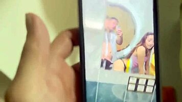 caught cousin on xvideos now she does everything to keep quiet